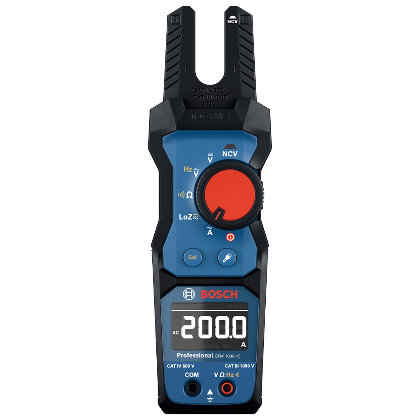 Amperímetro Bosch Gfm 1000-15 + Bateria 3.7v 1.0 Ah