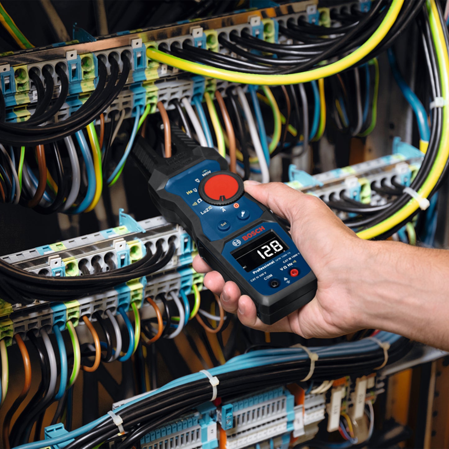 Amperímetro Bosch Gfm 1000-15 + Bateria 3.7v 1.0 Ah