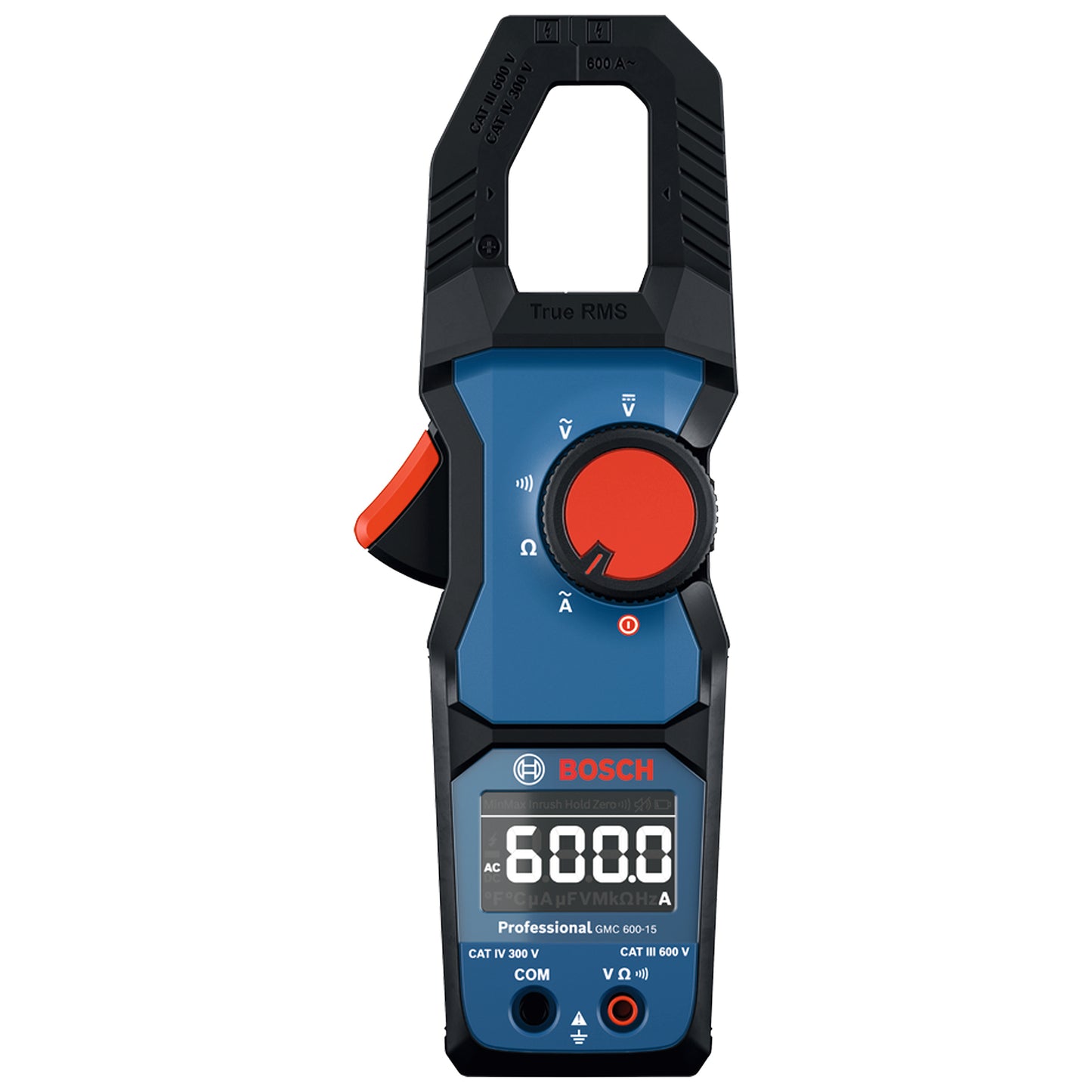 Alicates Amperímetros Bosch Gmc 600-15 + Bateria 3.7v 1.0ah
