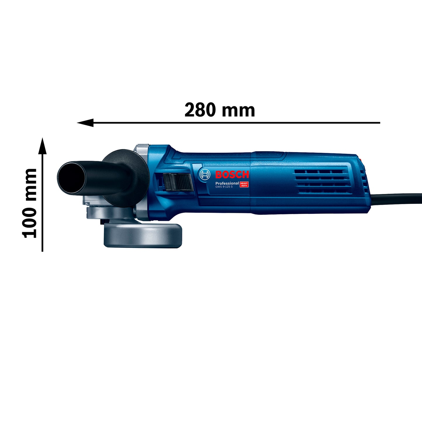 Amoladora Angular Bosch Gws 9-125s 900w Rex Azul