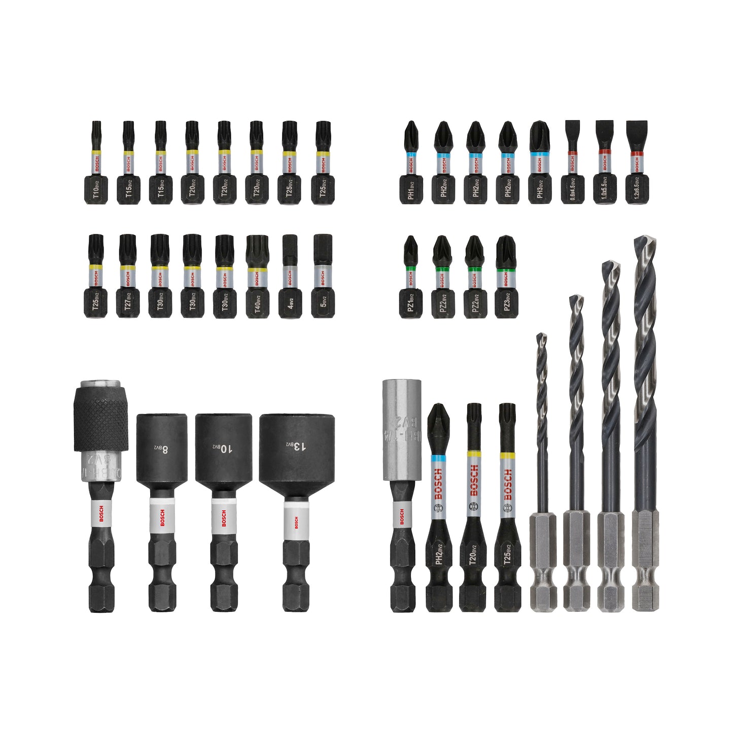 Bosch 40 X Pro Impact Metal Set De 40 Piezas