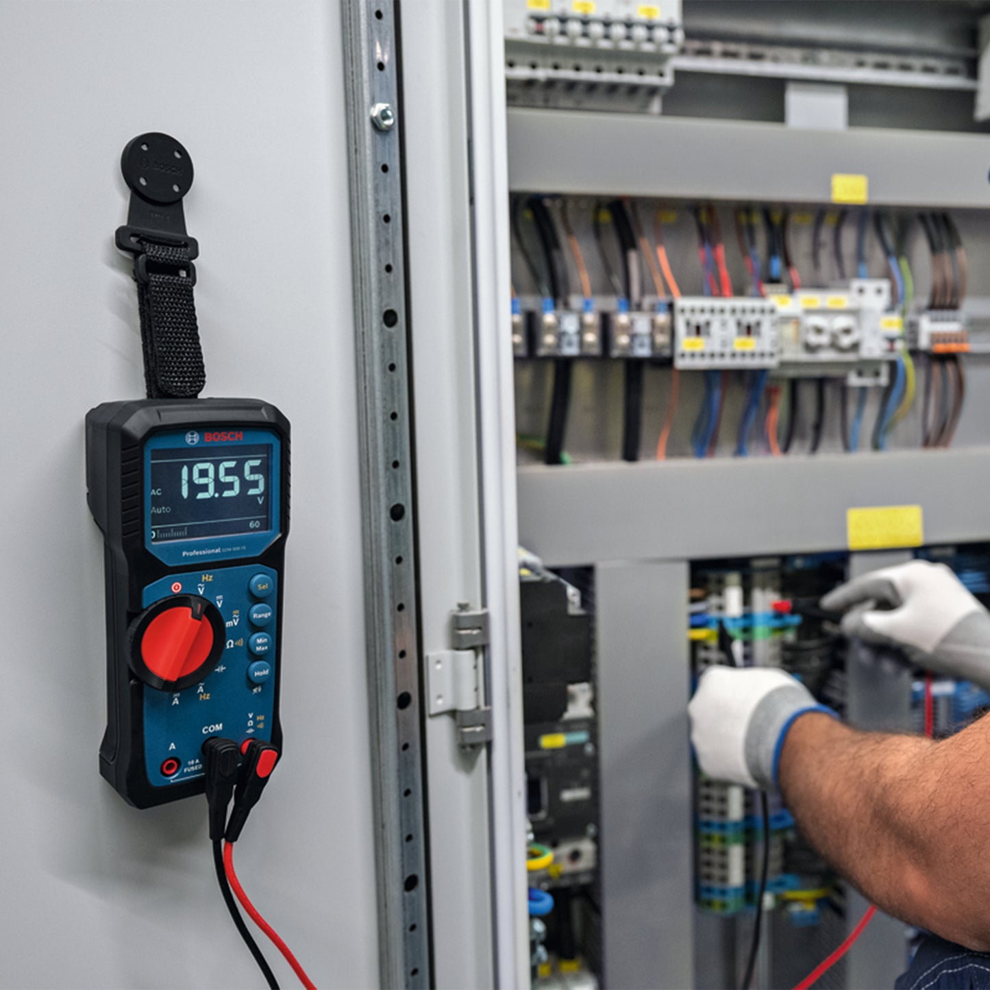 Multímetro Digital Bosch Gdm 600-15 600v + Bateria 3.7v 1.0 Ah