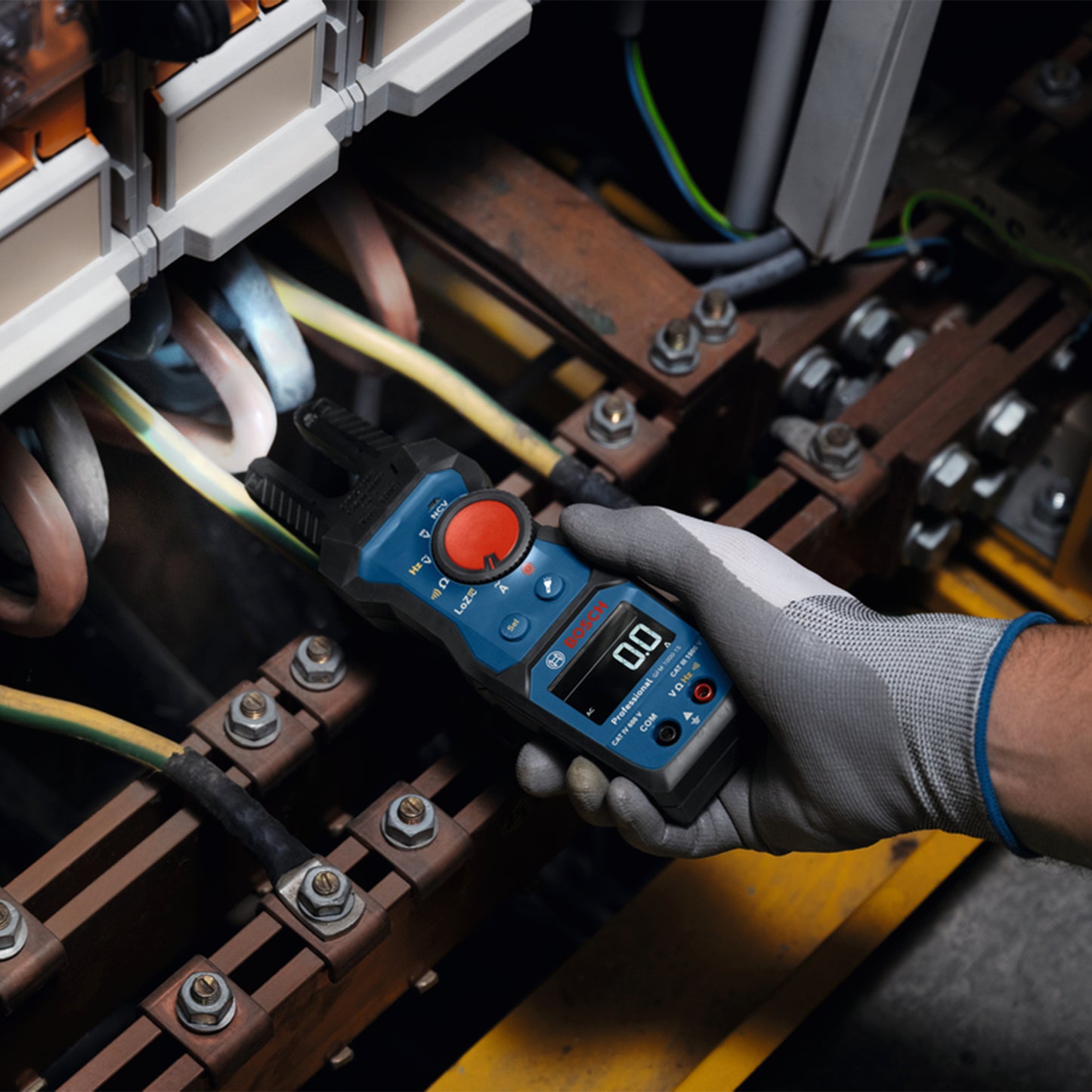 Amperímetro Bosch Gfm 1000-15 + Bateria 3.7v 1.0 Ah