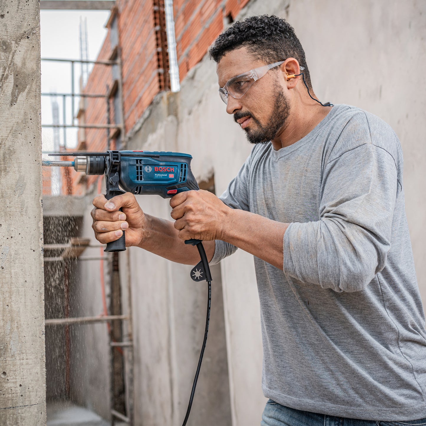 Rotomartillo Bosch Gsb 13 Re 750w Con 5 Brocas Y Maletín