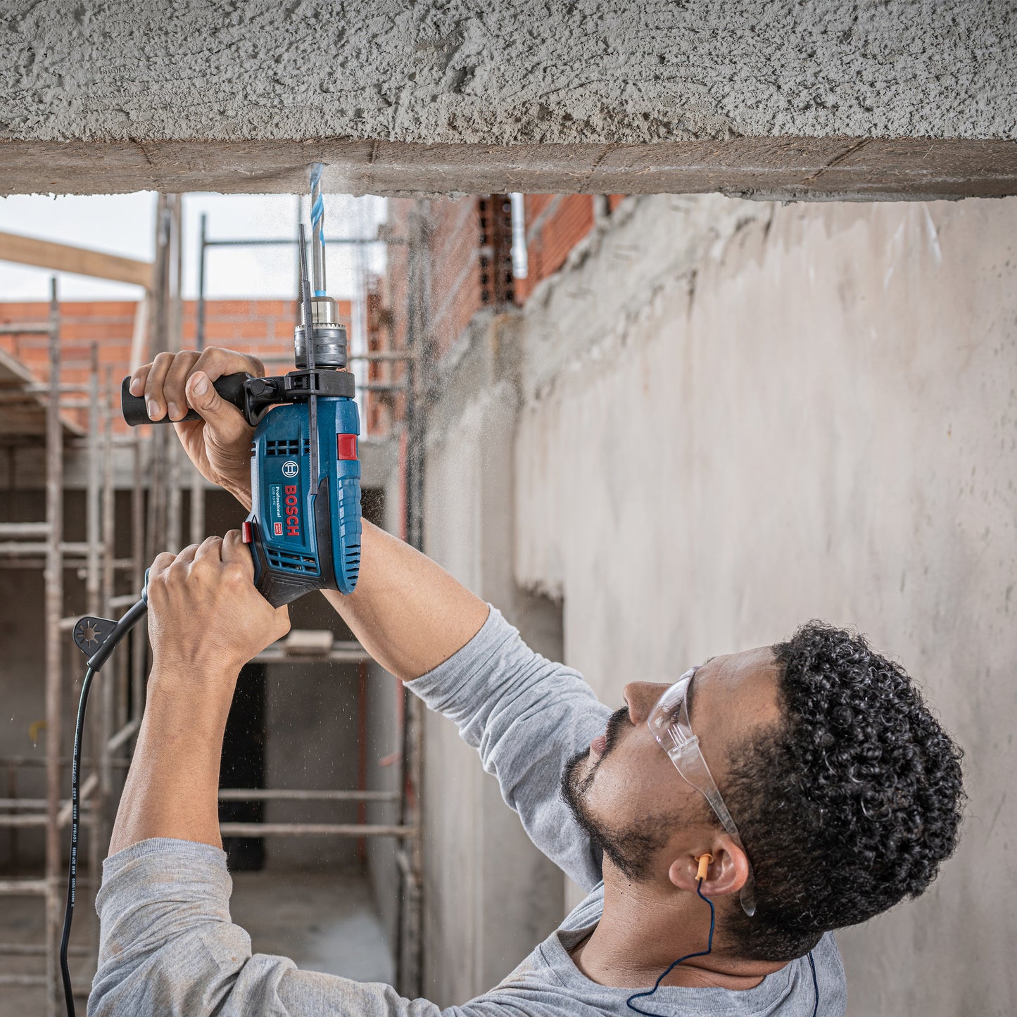 Rotomartillo Bosch Gsb 13 Re 750w Con 5 Brocas Y Maletín