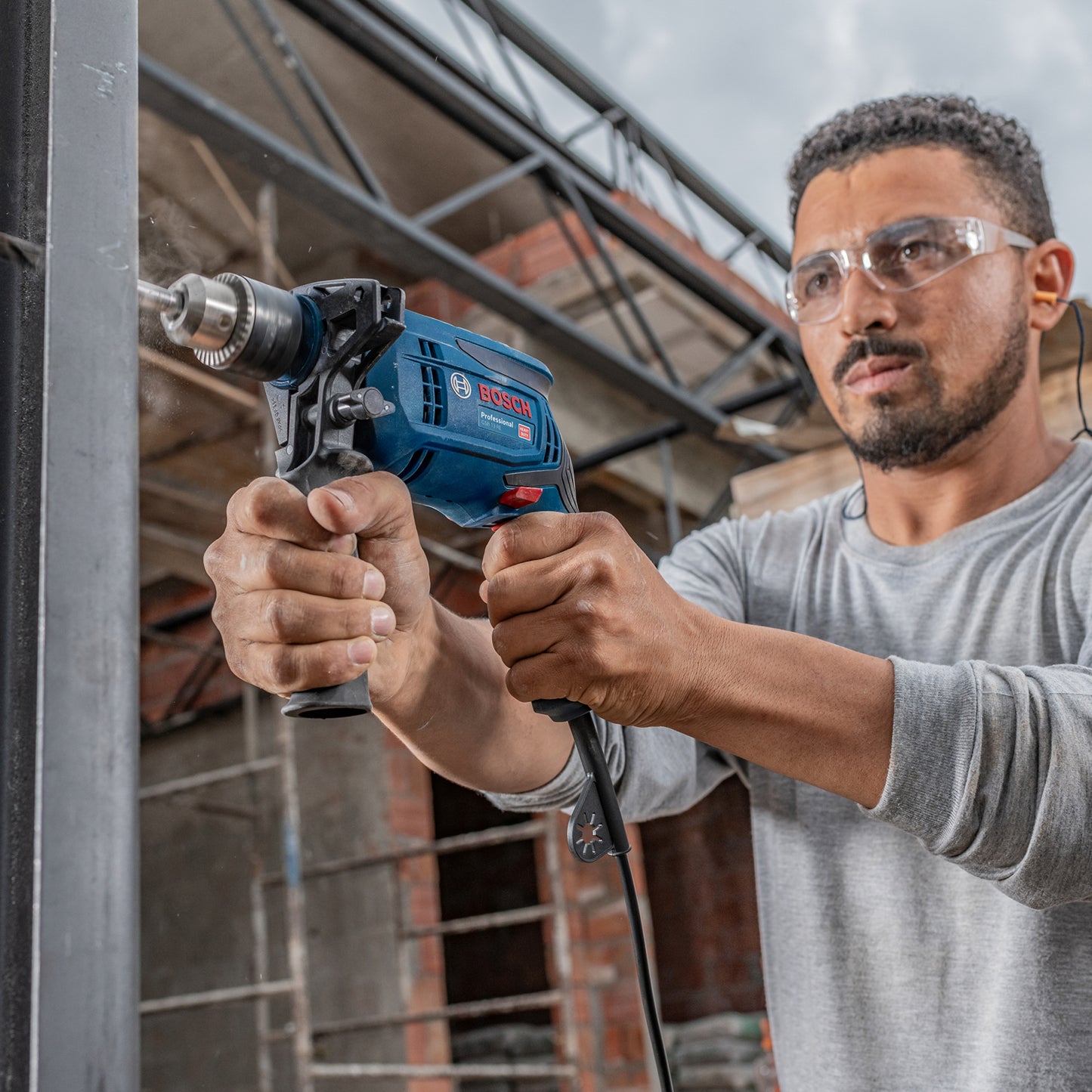 Rotomartillo Bosch Gsb 13 Re 750w Con 5 Brocas Y Maletín