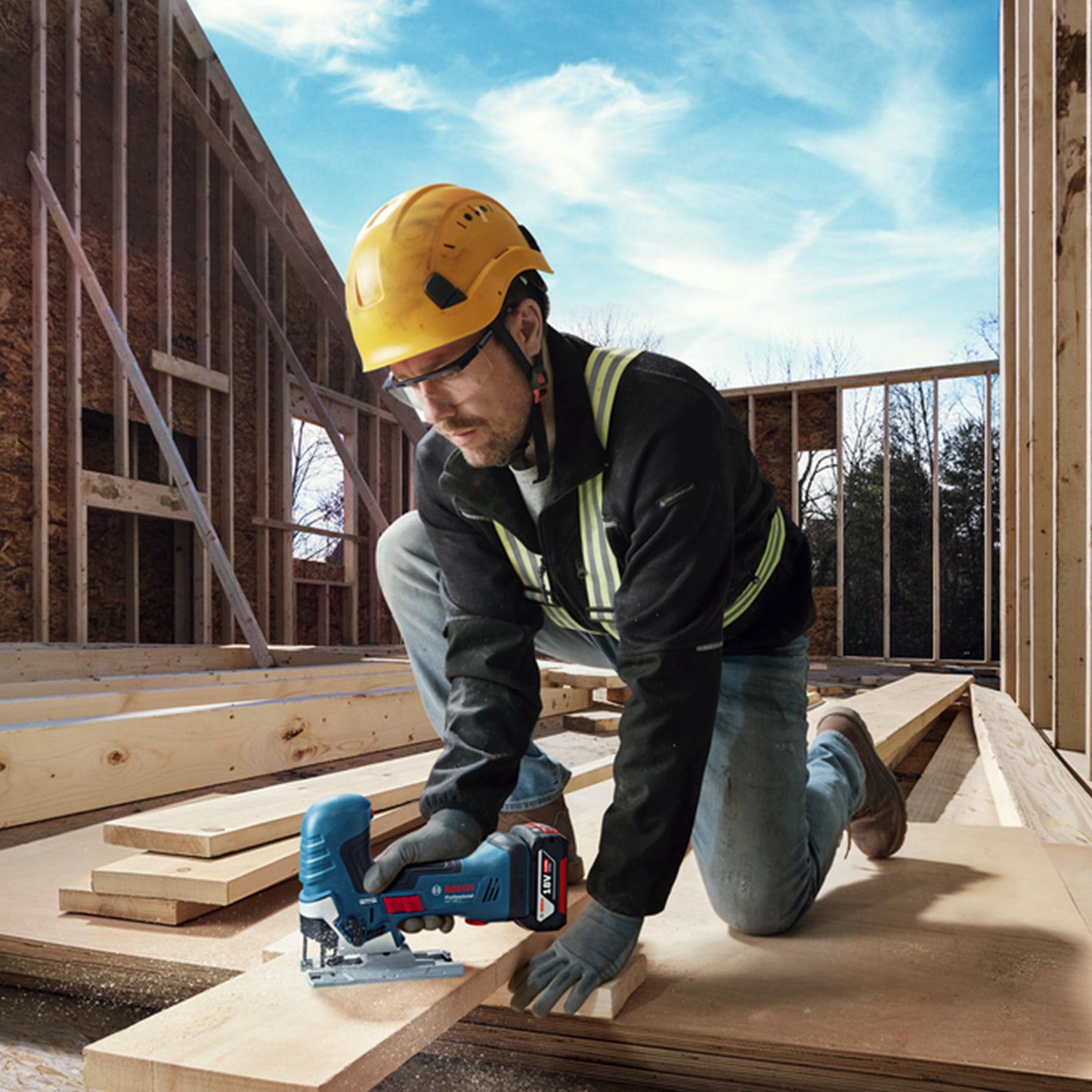 Gst 185-li Professional Sierra Caladora Inalámbrica Bosch 0 601 5B2 021