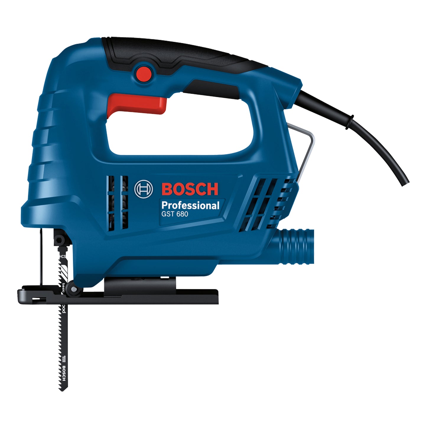 Sierra Caladora Bosch Gst 680 500w Con 1 Hoja De Corte