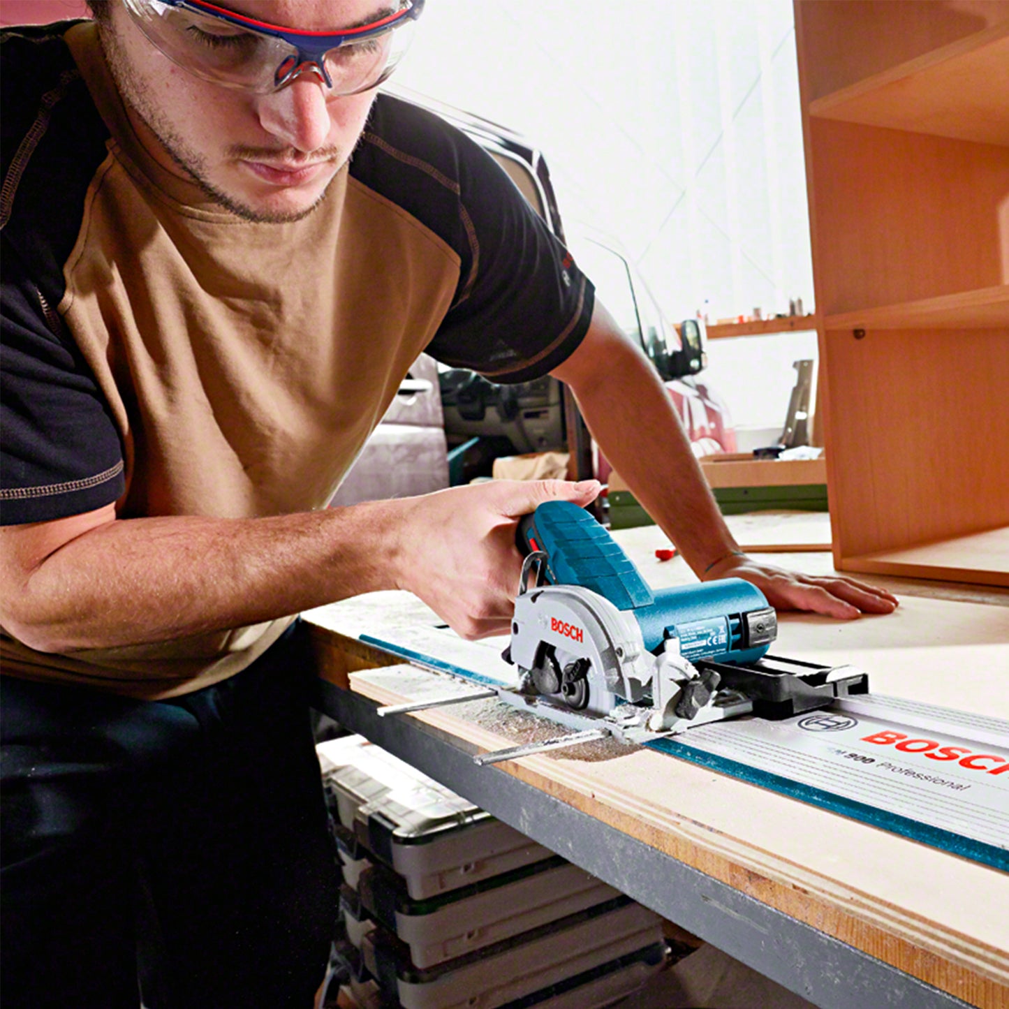 Sierra Circular Inalámbrica Bosch Gks 12v-26 3-1/2puLG