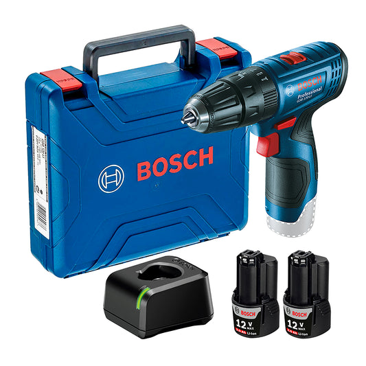 Rotomartillo Inalámbrico Bosch Gsb 120-li 2 Baterías Y Maletín