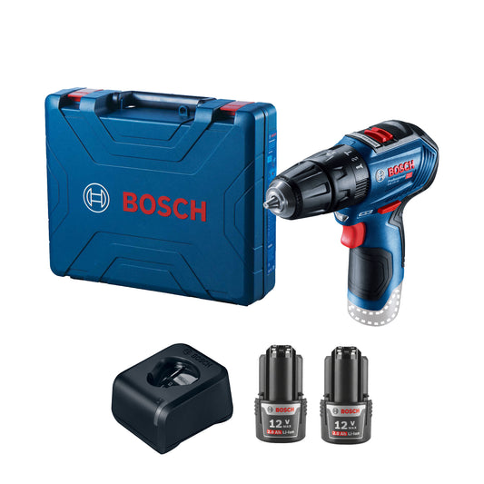 Bosch Rotomartillo de Batería GSB 12V-30 Inalámbrico 3/8" 12V (Baterias y Cargador)