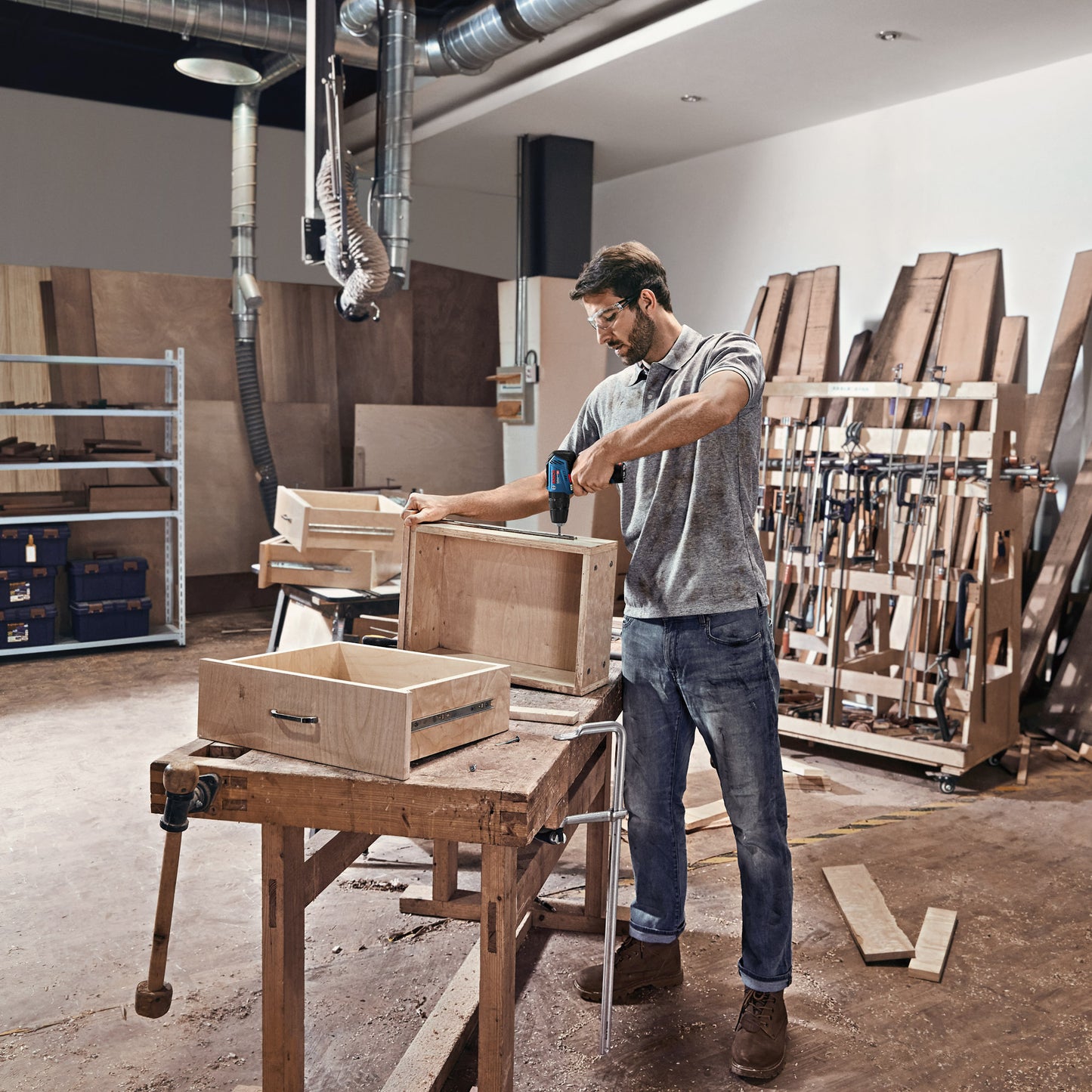 Bosch Rotomartillo de Batería GSB 12V-30 Inalámbrico 3/8" 12V (Baterias y Cargador)