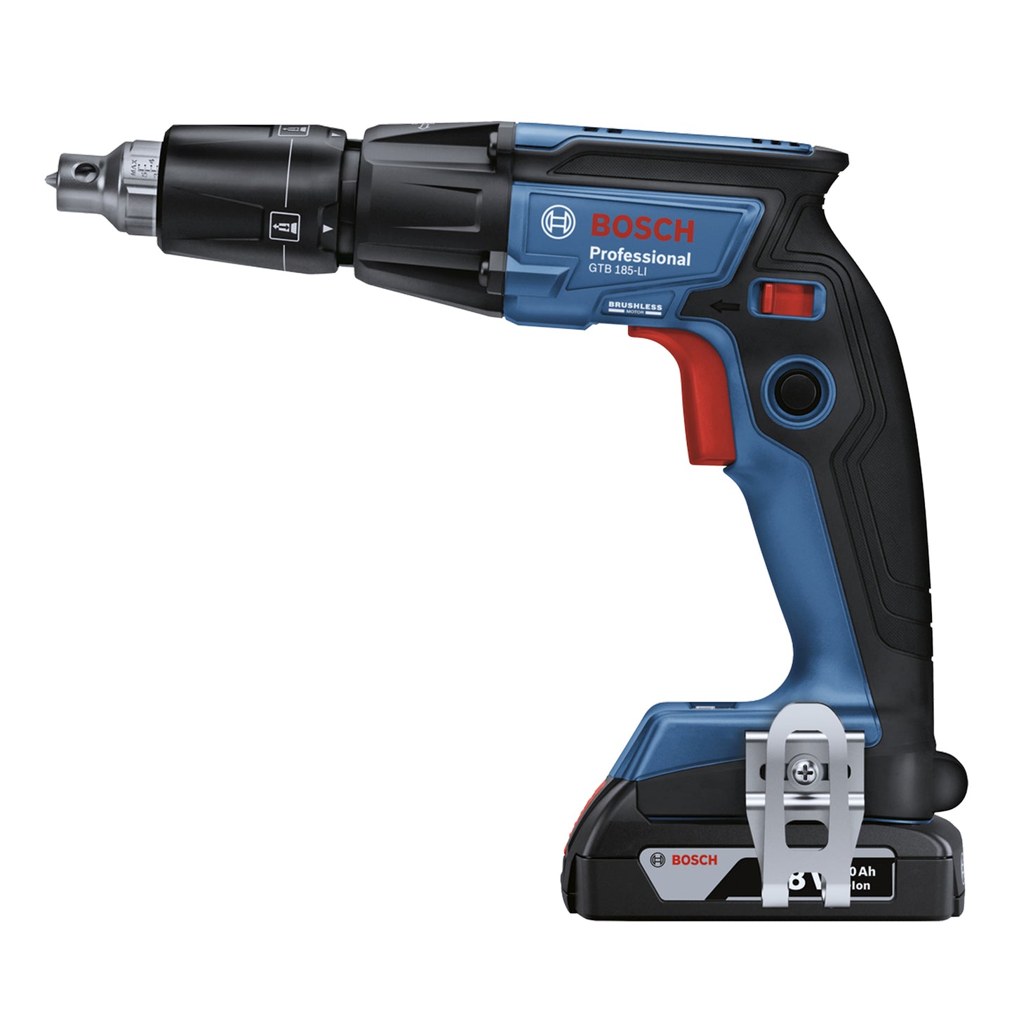 Atornillador Para Drywall Bosch Gtb 185-li Con 2 Baterías Y Maletin