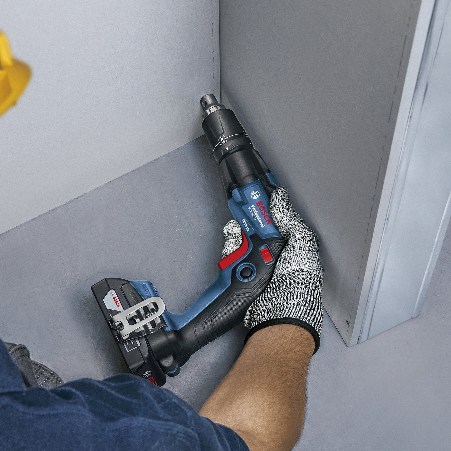 Atornillador Para Drywall Bosch Gtb 185-li Con 2 Baterías Y Maletin