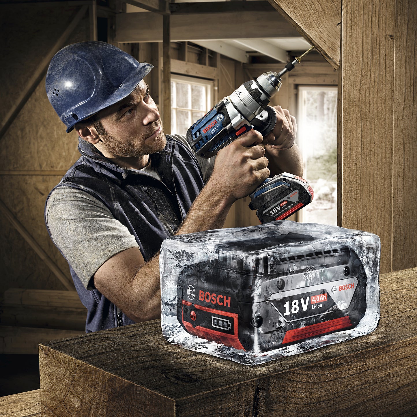 Kit Juego 2 Baterias 18v 4,0 Ah + Cargador GAL 1880 CV