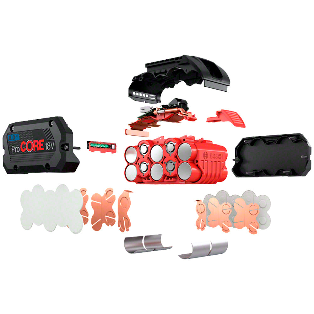 Batería De Iones De Litio Bosch Procore 18v 12 Ah
