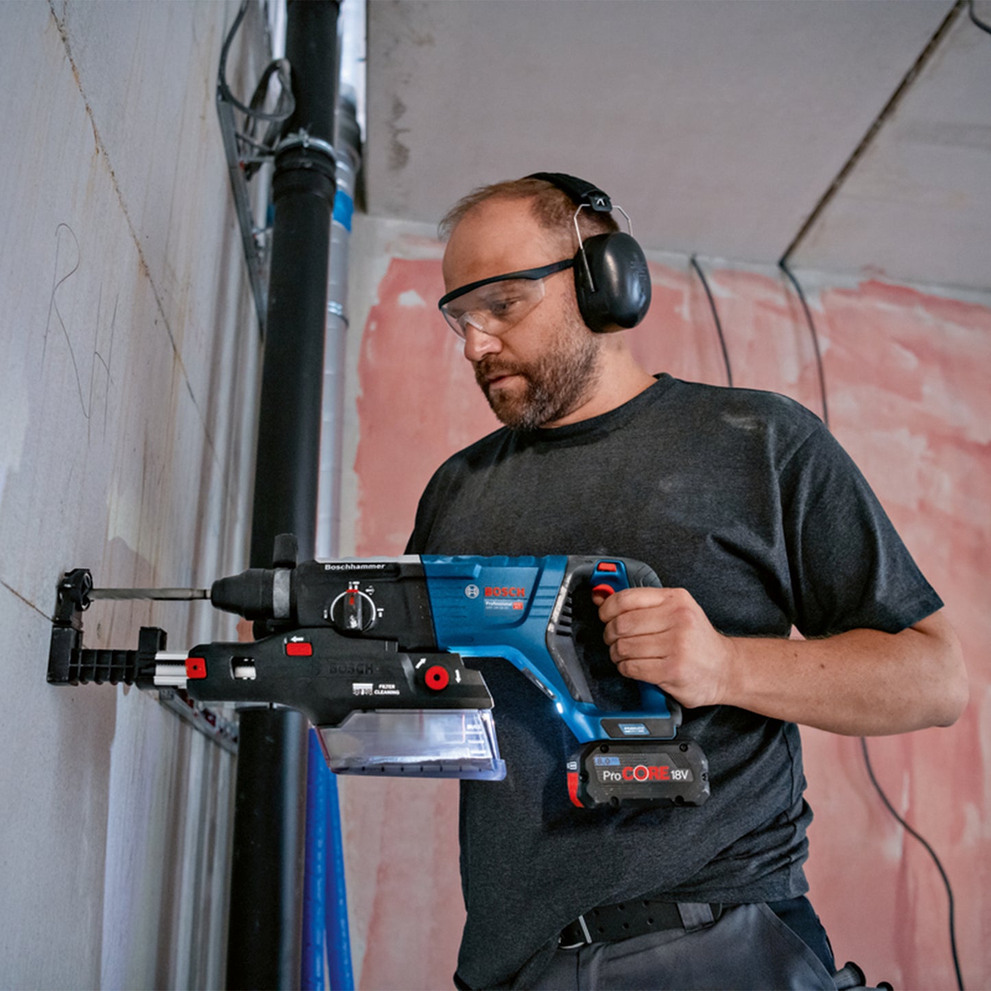 Gde 28 D Professional Extractor De Polvo Integrado Bosch