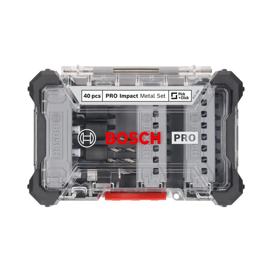 Bosch 40 X Pro Impact Metal Set De 40 Piezas