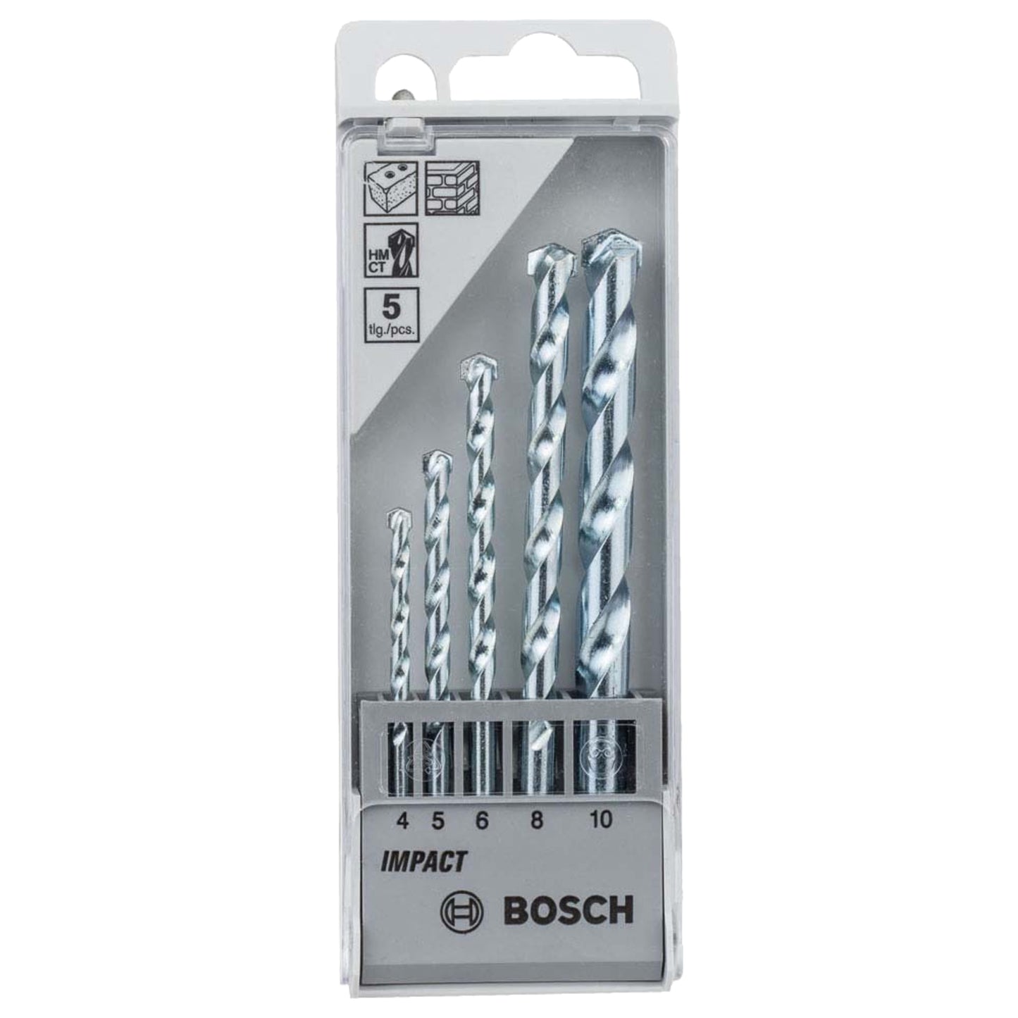 Juego De Brocas Para Concreto (cyl-1) 5 Pz Bosch 2608590090