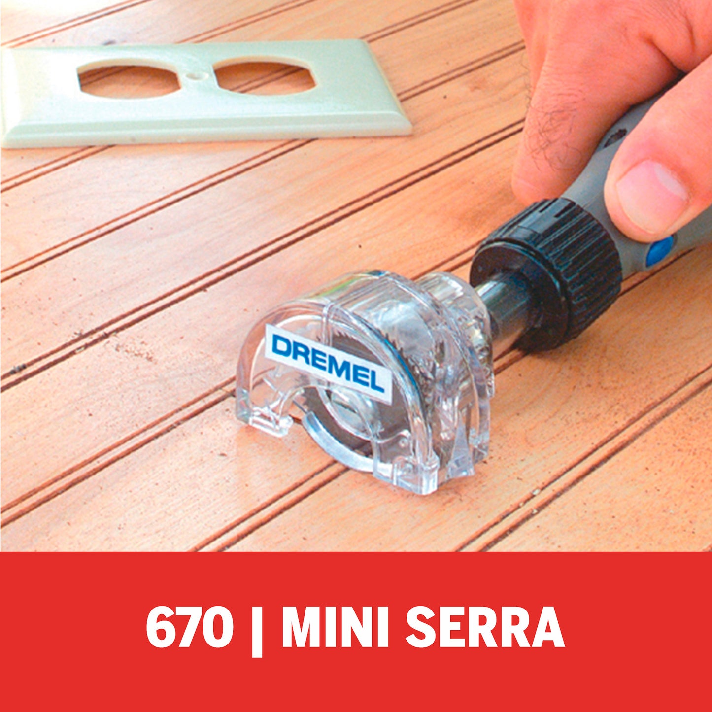 Mini Sierra Circular Dremel 670 Para Minitorno + Disco Rex