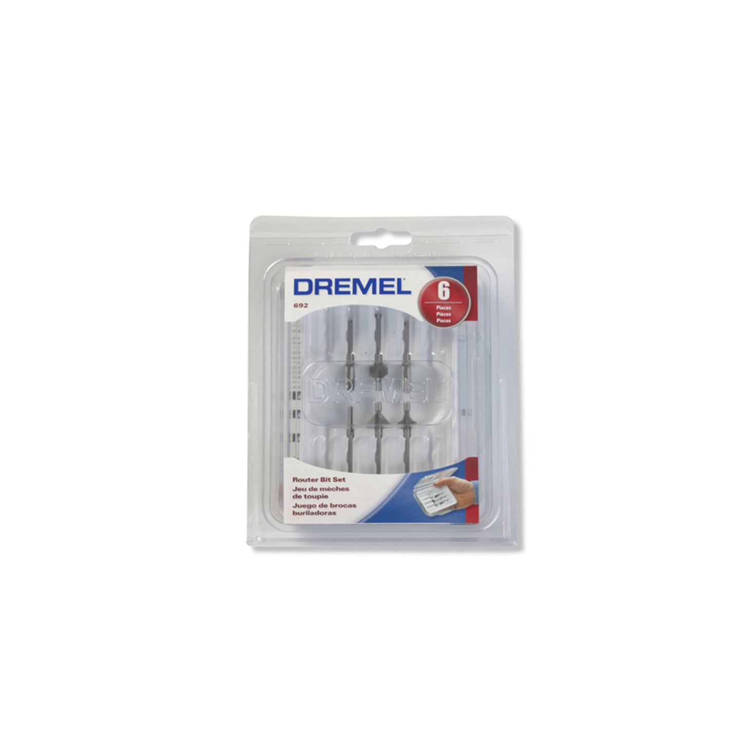Dremel 692 Kit De Fresas Para Router, 6 Piezas