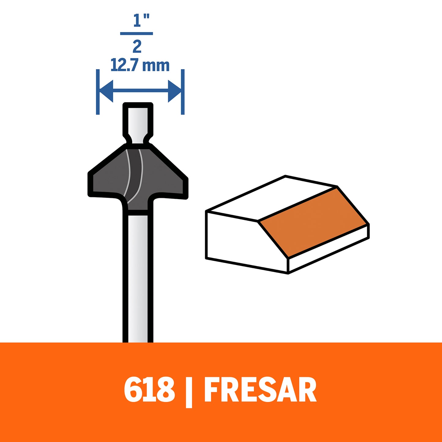 Dremel 692 Kit De Fresas Para Router, 6 Piezas