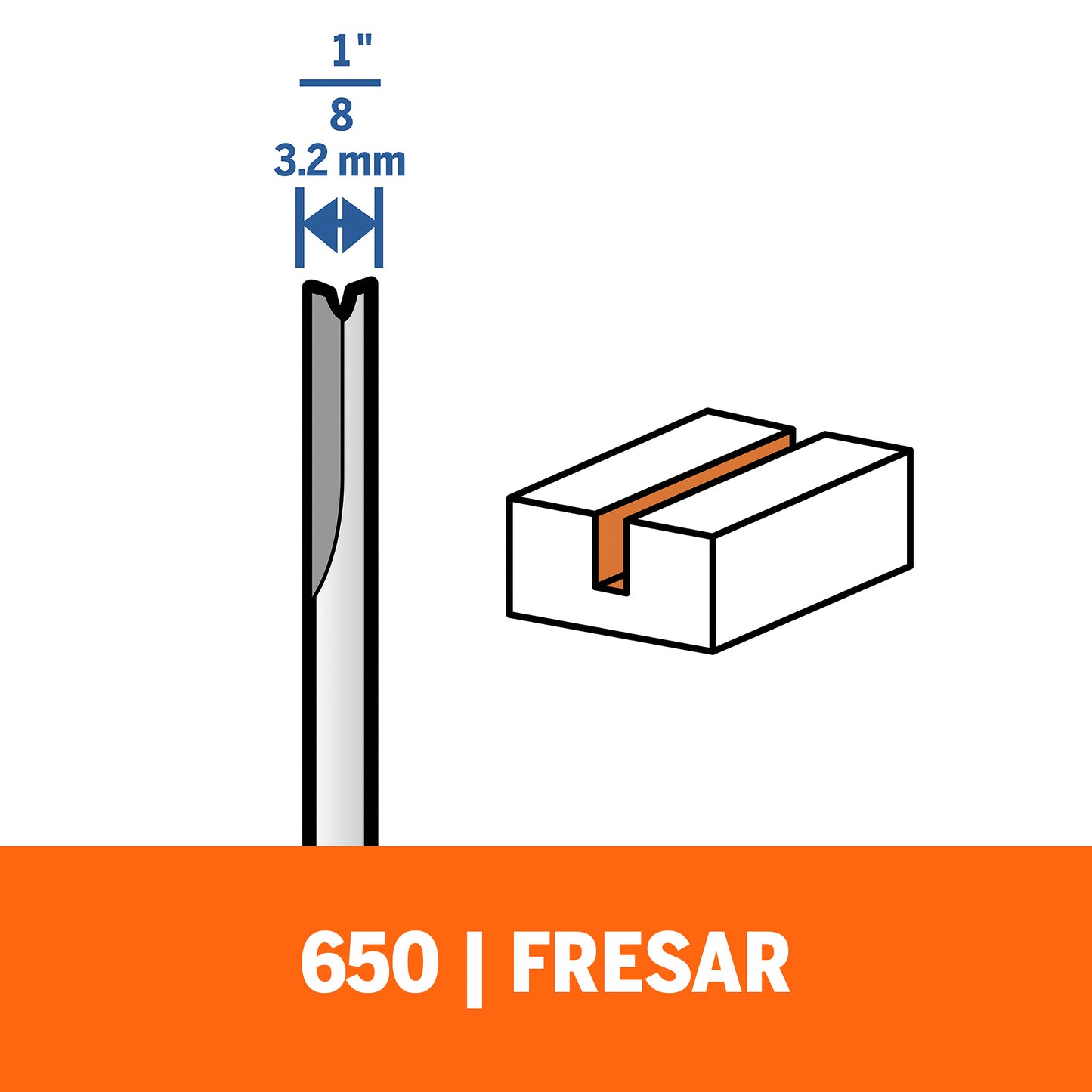 Dremel 692 Kit De Fresas Para Router, 6 Piezas