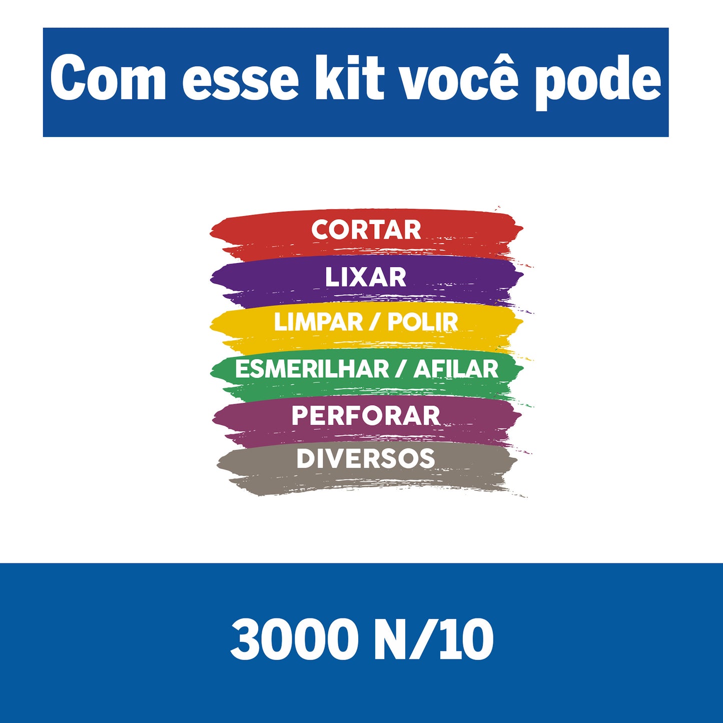 Mototool Dremel 3000-n/10 120w 50hz/60hz Color Gris 10 Acc