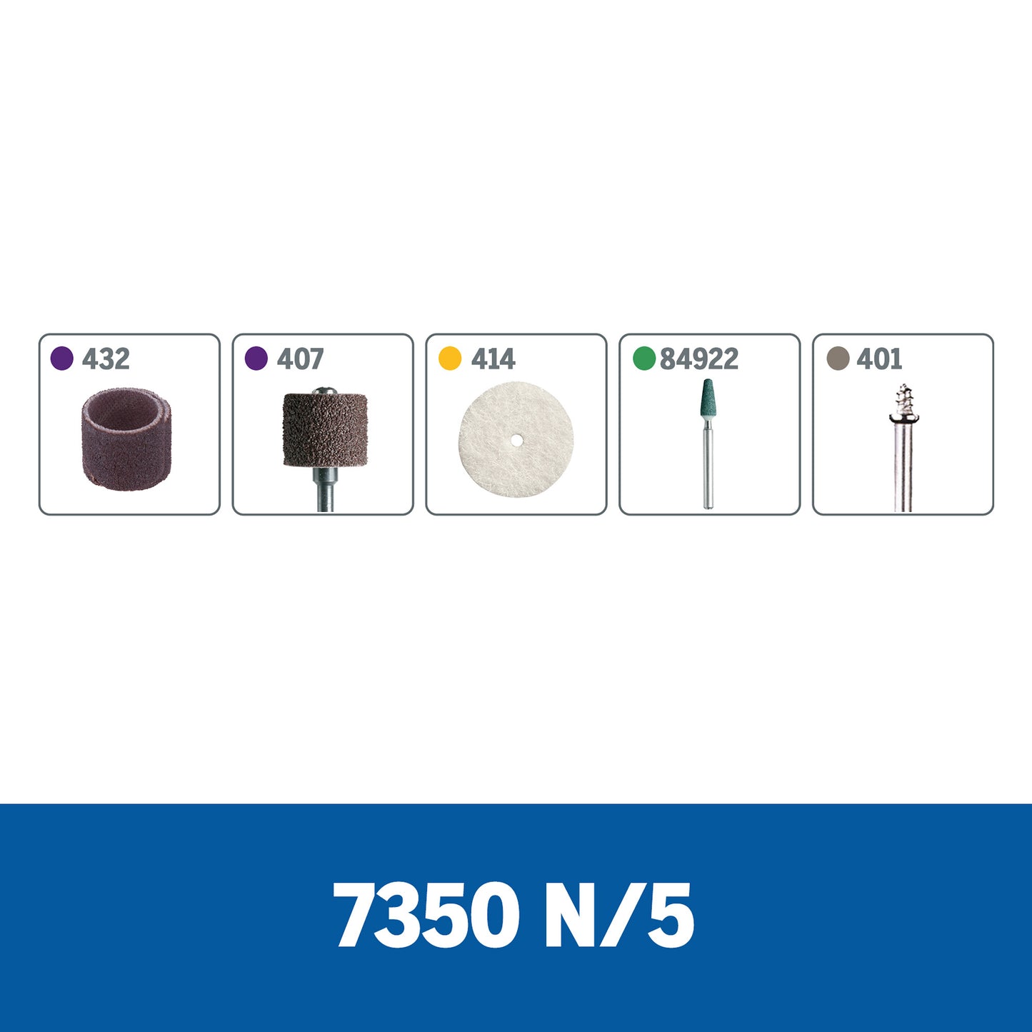 Mototool Inalámbrico Dremel Lápiz Grabador 7350 + Kit 5 Accesorios